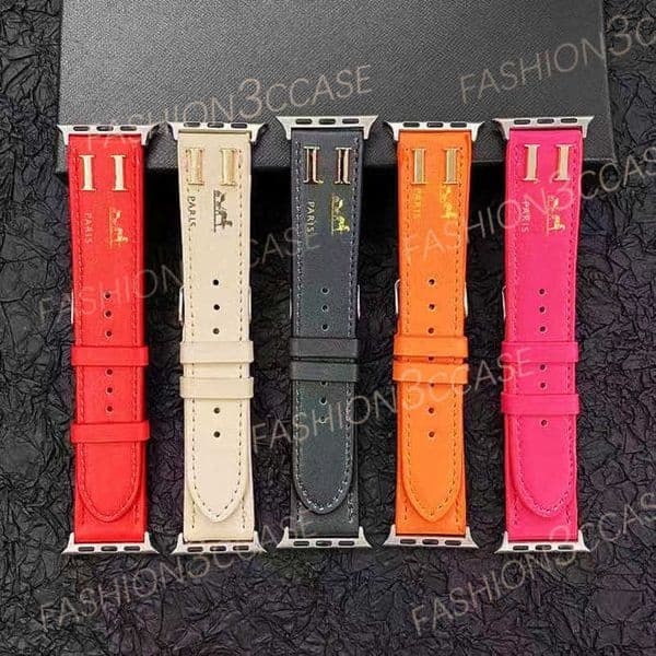 Designer Apple Watch band Watch Straps for apple watch series Ultra 9 8 3 4 5 6 7 38MM 40MM 42MM 44mm 49mm iwatch Bands Armband Leather Watchbands Bracelet Smart Straps