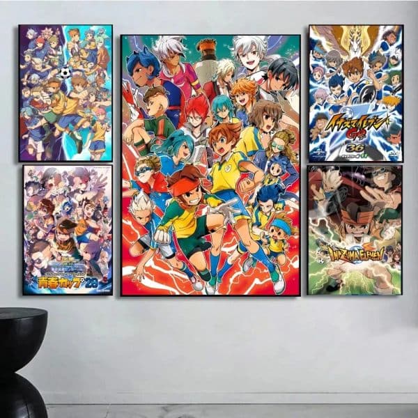 Inazuma Eleven Whitepaper Poster HD Quality Poster Wall Art Painting Study Room Wall Decor