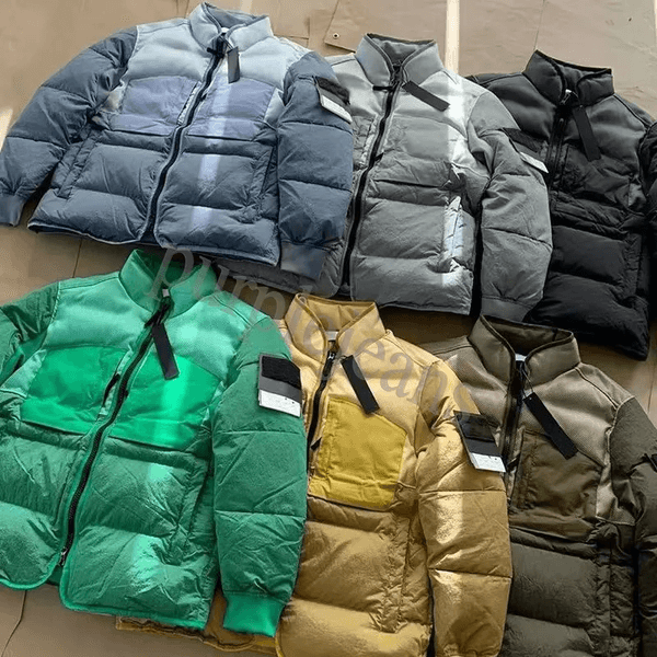 Designer Mens Winter Down Jackets Zipper Coat Windbreaker Hoodies Men Women Parka Sweatshirts Coats Downs Jacket Mens Clothing Asian Size M-2XL