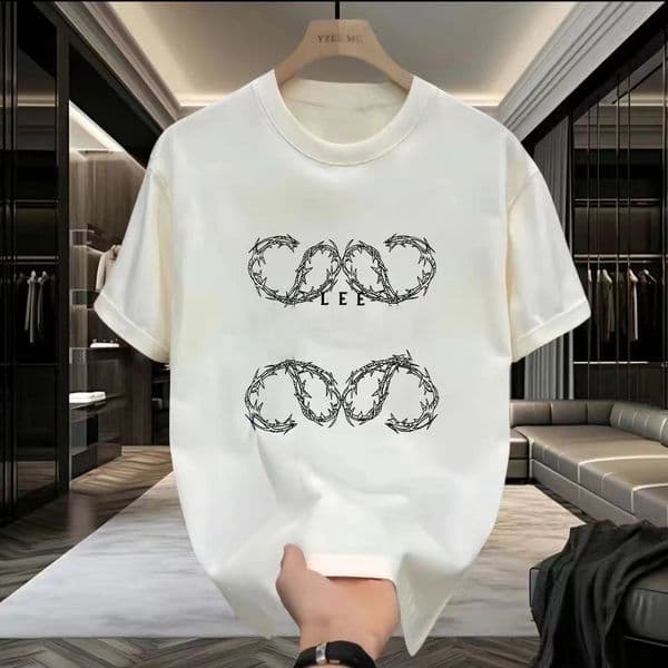 Mens Designer T-Shirt Casual Round Neck Short Cotton Top Shirt Stylish Print Classic Fit Short Sleeve Top Womens Shirt Women T Shirt Men Top Luxury T Shirt tshirt tee 29