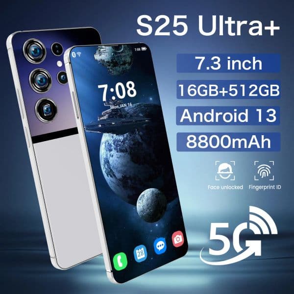Ultra 16GB+1TB smartphone cell phone Dual SIM 5G Android Phone 6.8HD+ Display 13MP+50MP Camera Android 10a
