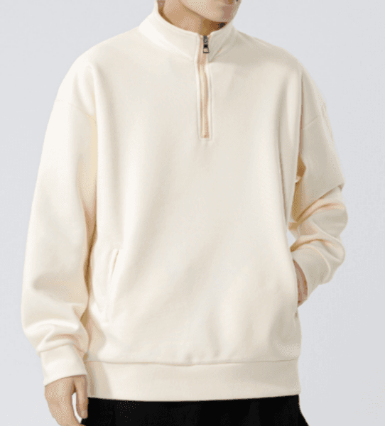 46 Turtleneck Sweatshirt for Men Autumn and Winter Thickened Loose Trendy