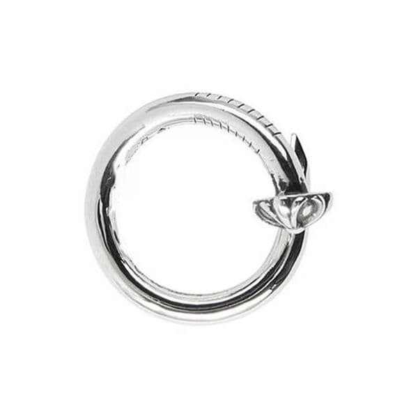 Designer Chrome Ring for Women Men Luxury Classic S925 Sterling Silver Band Ring Fashion Unisex Cuff Ring Couple Ring Gold Ring Designer Chromes Jewelry Gift