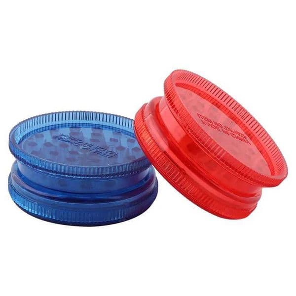 3Parts Plastic Tobacco Smoke Grinder Herb Cheap Spice Crushers 60mm Smoking Accessories W250121