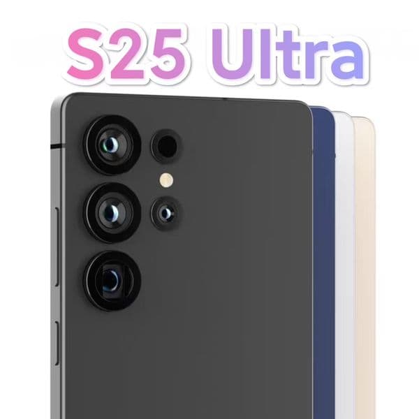 S25 UItra Mobile 5G 7.3 Inch Unlocked System 16+1TB Smartphone Camera Touch Play Screen Face Recognition HD Display Android Phone