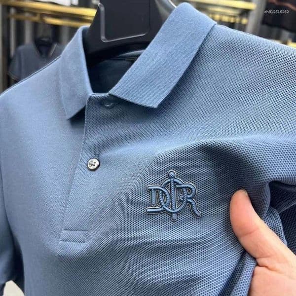 Men's Polos High End 100% Cotton Short Sleeve T-shirt Lapel Top 2025 Summer Designer Brand Embroidery Fashion Casual Polo Shirt