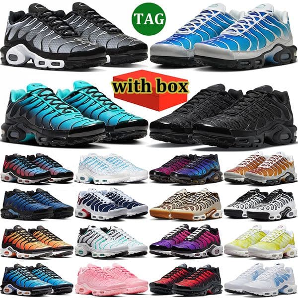 Tn Plus tns Running Shoes Designer Shoes 25th Anniversary Fr Toggle Utility Men Women Cold Wall Triple Black White Metallic Silver Reflective Sneakers