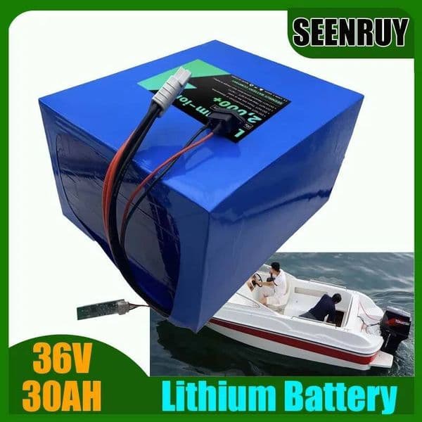 LI-ION 36V 30AH Lithium Battery Anderson with BMS 30A 50A 80A For Small Yacht Electric Vehicle Electric Scooter Forklift AGV