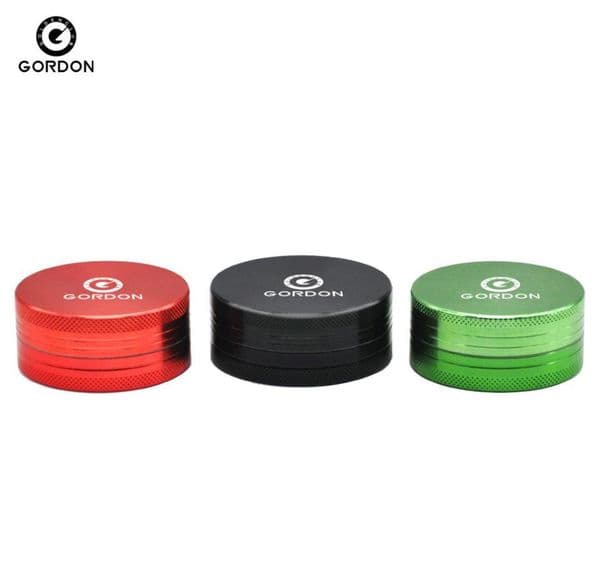 pipe New 50mm diameter alloy two-layer smoke mill aluminum CNC tooth smoke crusher metal