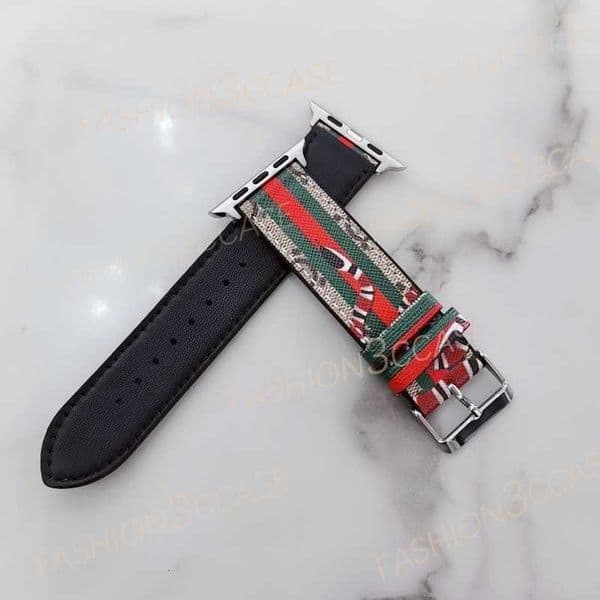 Fashion Designer Watchband Straps for apple watch series 8 9 band 49mm 45 41 40 44 42 mm 38mm PU Leather bracelet iWatch ultra 8 SE 7 6 5 3 2 1 s10 Smart strap