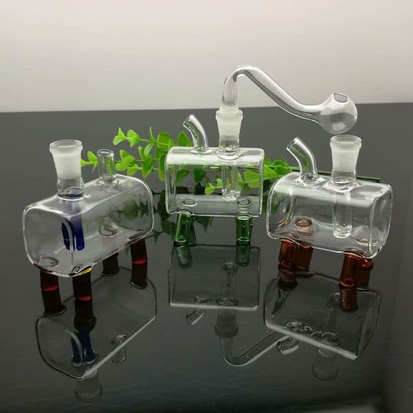 Smoking Pipes Coloured Hulu Mute Filter Glass Water Tobacco Bottle Great Pyrex Glass