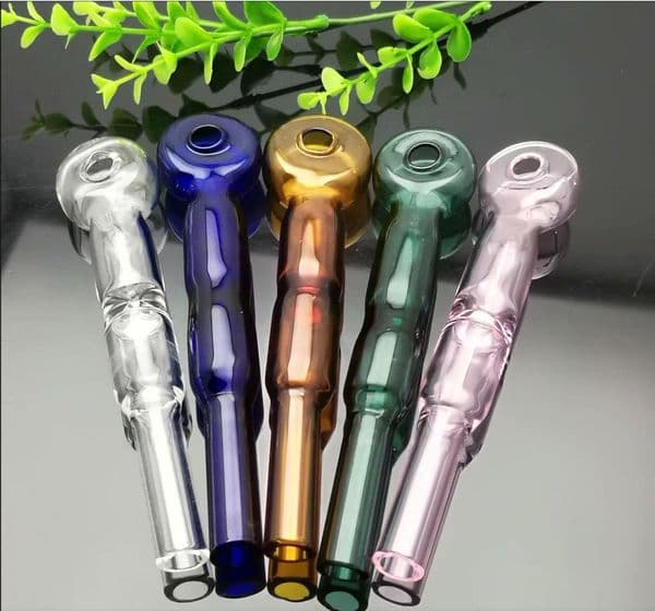 Transparent glass M pipe bongs accessories Unique Oil Burner Glass Pipes Water Rigs Smoking with Dropper