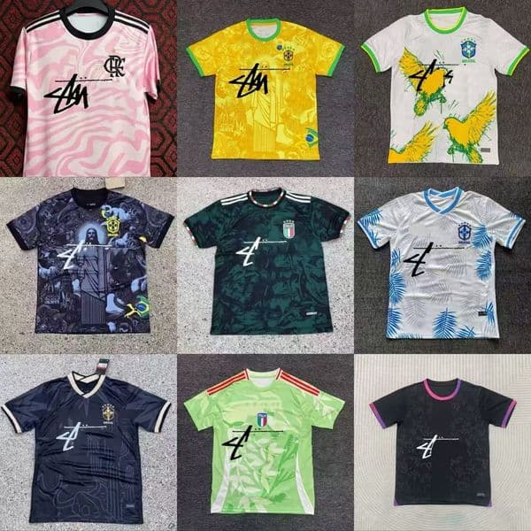 2025 2026 bRAZILS soccer jerseys Christ the Redeemer Kit Special concept pecial RICHARLISON NEYMAR VINI JR shirt RAPHINHA Men adult kids kit football shirts