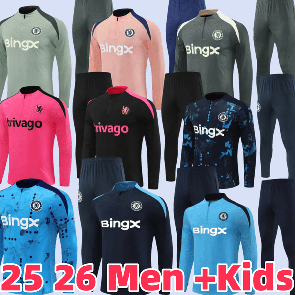 2025 2026 cfc ENZO MUDRYK PALMER soccer Men and kids 24 25 26 football tracksuit Training suit jogging Survetement Foot chandal futbol