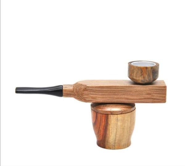 Smoking Pipes New wood pipe, portable cigarette holder, barrel, pipe, log, color pipe, small pipe.