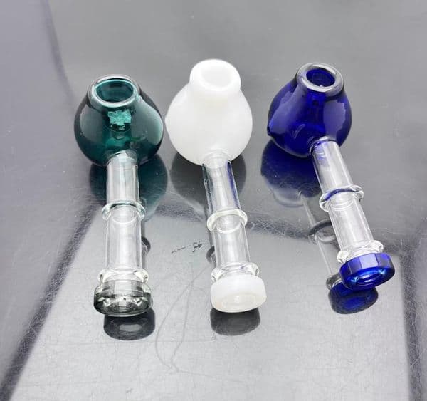 Glass Smoking Pipe Water Bongs hookah New best-selling thickened filter with good color cigarette sets
