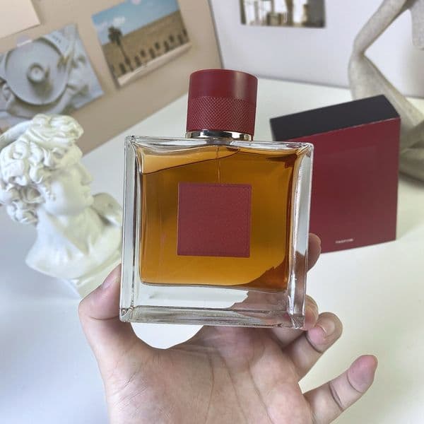 Brand Men Fragrances Vetiver Habit Rouge Parfum 100ML Body Spray Cologne Natural Long Lasting Cologne Perfume men Top quality Fragrance Fast Shipping