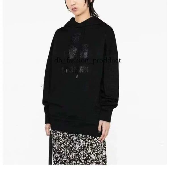 Isabelly Marrantsly Hoody 2025 Designer Marants Sweatshirt Leisure Long Sleeve Multi Color Selection Printing Triangle Neck Top Loose Sports Marants Hoodie 1a3