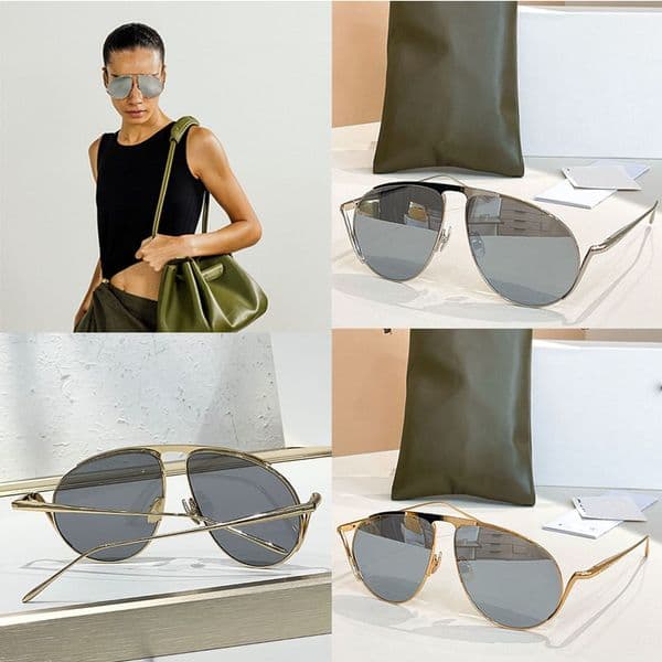Women LW40108 Hillock Sunglasses UVA/UVB Protection Luxury Fashion Party Glasses High Quality Metal Frame Travel Vacation Style Sunglasses With Box