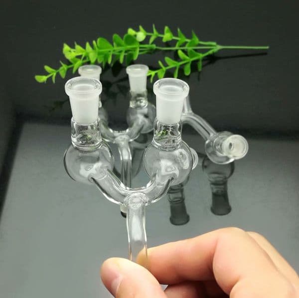 Smoking pipes Ball Glass Oil Burner Pipe Smoking Bowl Water Hookahs Bongs Transparent slingshot type glass adapter 10mm