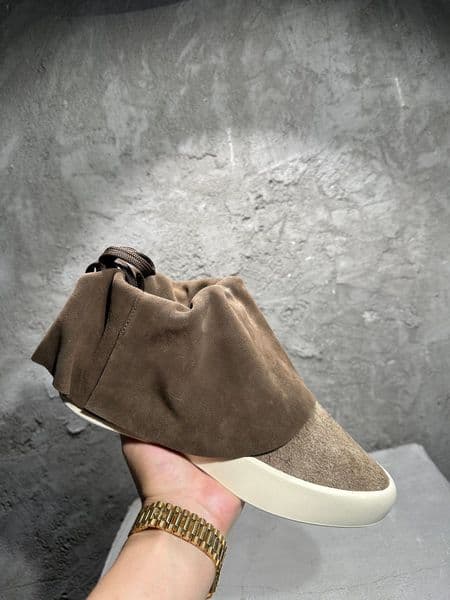 100% guarantee Real Leather FOG High Top Designer Suede COWHIDE Men Flat Casual Boots