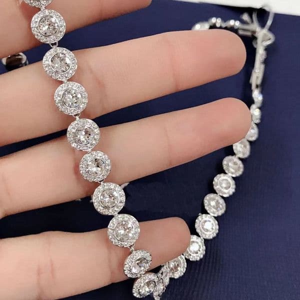 Pendant Necklaces Designer jewelry designer necklace tennis bracelet diamond angelic brilliant formal classical fashion plated bracelet women pendan 250805