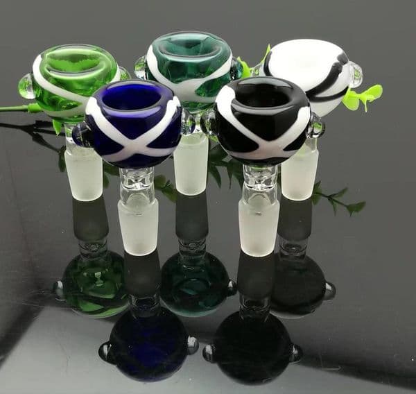 Smoking pipes Ball Glass Oil Burner Pipe Smoking Bowl Water Hookahs bongs Colored glass bubble head