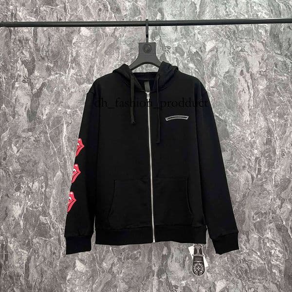 5A Designer hoodie high-quality men's and women's hoodies sweatshirts pullovers letter printed zippers long sleeves street fashion chrome hoodie tracksuit 747