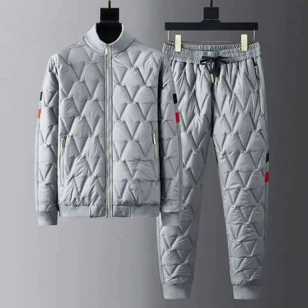 Winter Thickened Loose Silk Cotton Jacket Windproof Fashionable Warm Clothing Youth Large Size Turtleneck Top Men Cityboy