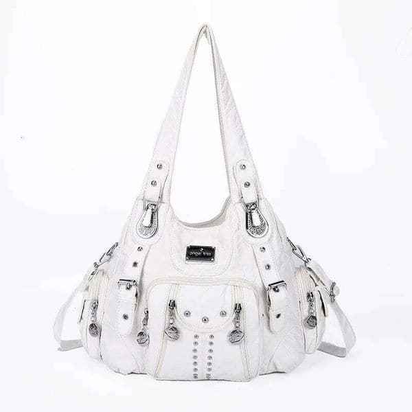 Tote Bag Angelkiss Fashion Handbags Women Bags PU Leather Handbag Female Satchel Big Shoulder Purse Bag Bolsa Feminina
