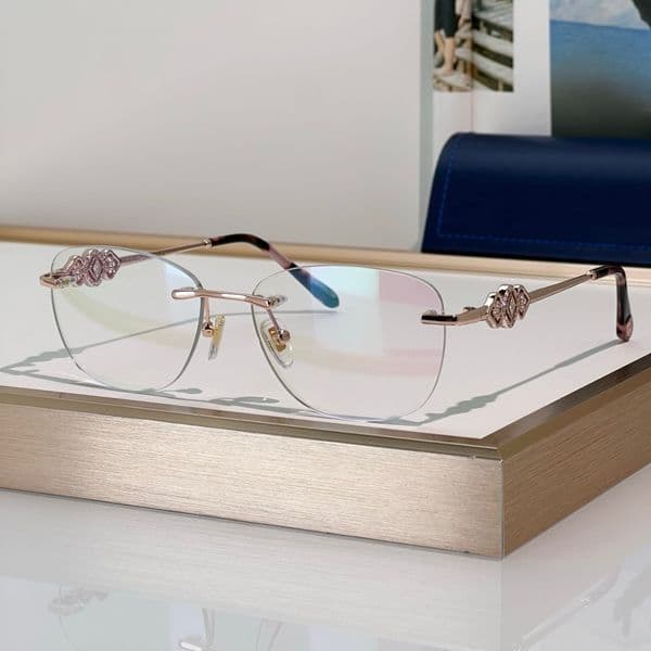 Optical Eyeglasses For Men Women Retro 11S Designer Fashion Sheet Plank Frameless Detailed Elasticity Oval Style Anti Blue Light Lens Plate With Box 11