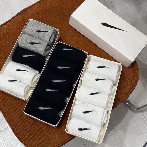 5 pairs designer low medium high waist mens womens same solid color cotton breathable yoga jogging basketball and football sports socks