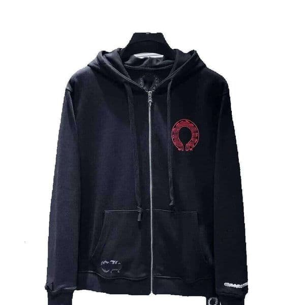 Sweater Sweatshirt Unisex Printed Horseshoe Pattern Sanskrit Graphic Long Sleeve Coats Street Heartshoodies High Quality Chrome Hoodies qk1125874