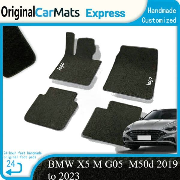 Car Floor Mat for BMW X5 M Sport G05 M50i M50d 2019 to 2023 2020 2021 Part Foot TPE Liner Carpet Pad Custom Cover Rug Accessories