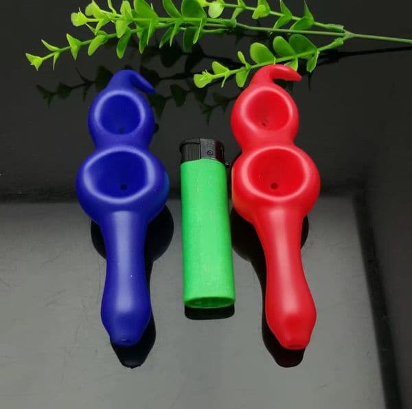 Glass Oil Burner Pipes hookah Glass Smoking bongs Smoke Pipes Colorful gradient glass pipe