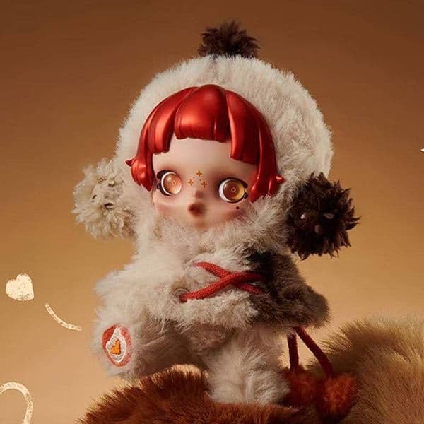 2025 Black Friday Skullpanda Winter Music Series Blind Box Pendant Plush Doll Mystery Box Toys Cute Action Figure Pendant