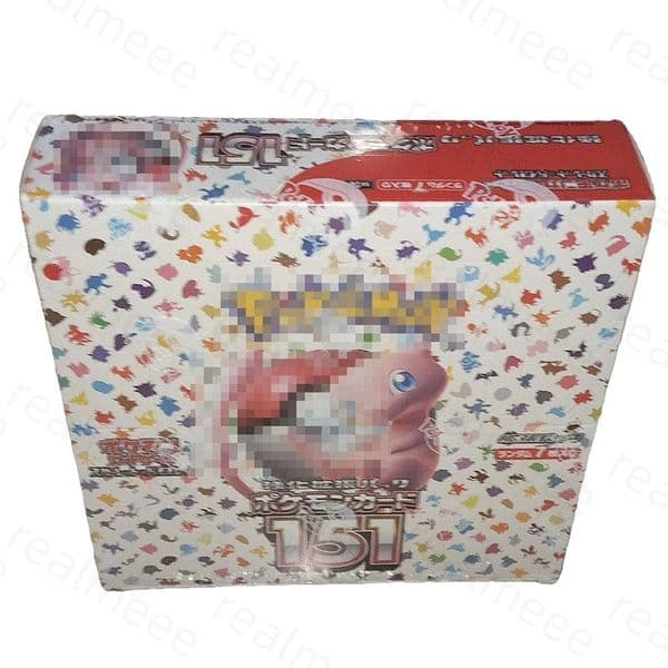Japanese 151 Booster Box Destined Rivals Packs Pixie Unique Art Rare Cards for Collectors