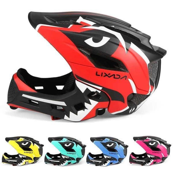 Kids Detachable Full Face Helmet Children Sports Safety Helmet for Cycling Skateboarding Roller Skating L250808