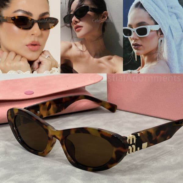 sunglasses designer sunglasses for women oval glasses womens sunglasses Sun glasses Femme Lunettes de soleil Mens luxury designer cat eye sun glasses for women