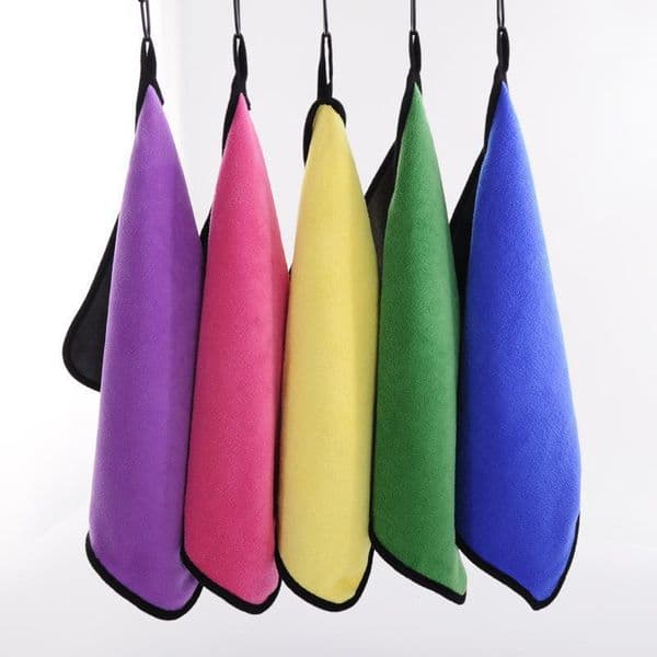 Car towels, advertisements glass cleaning towels gas station gifts double-sided thick square towels car wash towels interior cleaning cloths