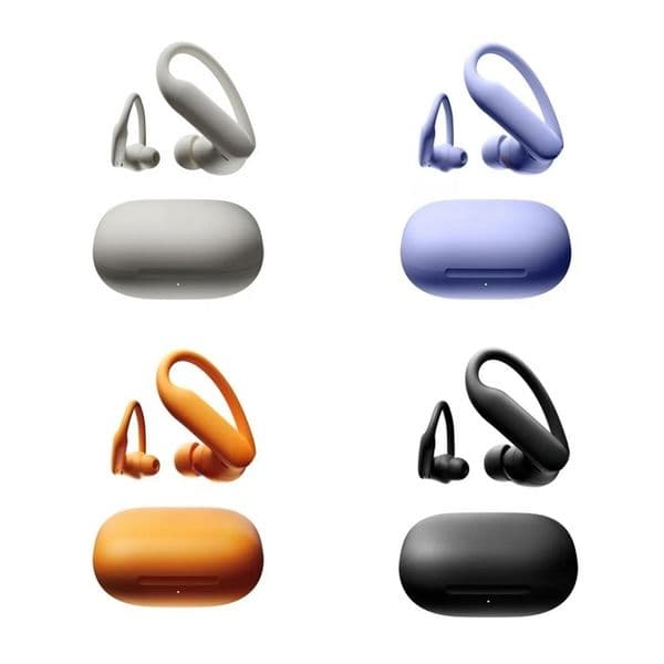 Sport Power Pro 2 pop-up Bluetooth Headphones - True Wireless Earbuds Earphones with Comfortable Earhooks, IPX4 Sweatproof for Running Gym Workout