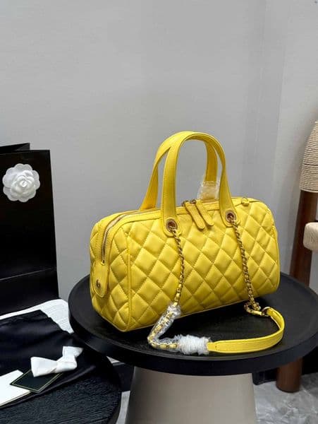 suitcase designer tote bag for women weekend travel bag cc bag Purse bowling quilted bag crossbody chain bag strap large shoulder bag luggage duffle bag black handbag