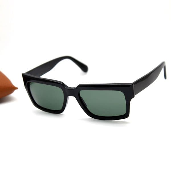 2191 Sunglasses Mens Designer Black Frames Inverness Rectangular Glasses Ladys Green Lens Fashion Eyewear 54mm
