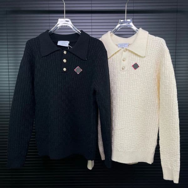 Blancas sweaters womens designer sweater mens New Fashion Sweaters Luxury brand Women designer knitwear Blanco Sweaters High quality short coats Hollow tops