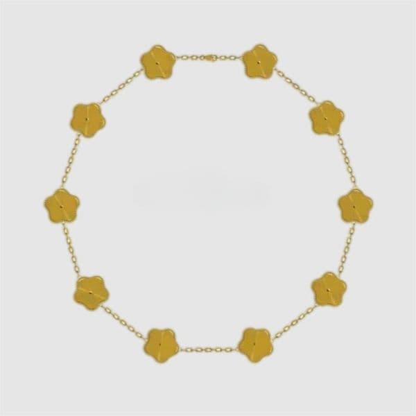 Pendant Necklaces Designer Jewelry leaf clover Necklace Fashion Classic Necklace chain Charm Gold Silver Plated for Women