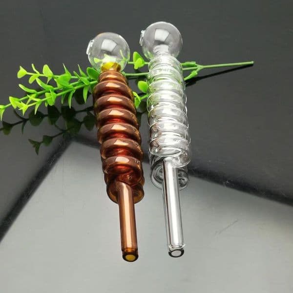 Smoking pipes Ball Glass Oil Burner Pipe Smoking Bowl Classic bongs Colored Multi Spiral Glass Burner