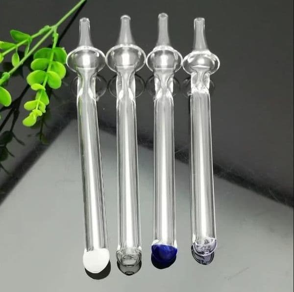 Smoking pipes Ball Glass Oil Burner Pipe Smoking Bowl Classic bongs Sharp pointed glass smoke tube