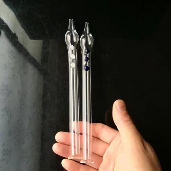 Smoking pipes Ball Glass Oil Burner Pipe Smoking Bowl Classic bongs Colorful pointed pipe