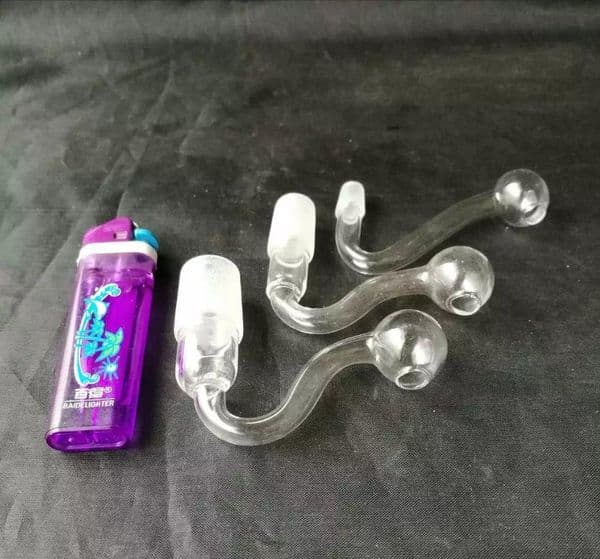 Smoking Pipes new Glass Oil Burner Pipes hookah Glass Smoking bongs hookah S Transparent Burner