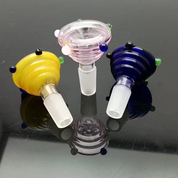 Smoking pipes Ball Glass Oil Burner Pipe Smoking Bowl Classic bongs Colorful spiral bubble head